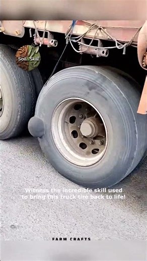 Truck Tire Repair Masterclass! 🤯
