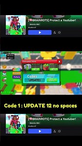 All Redeemable codes for protect a YouTuber!