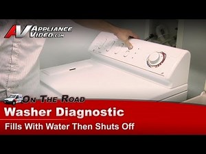 Maytag Washer Repair - Fills With Water Then Shuts Off - Motor and Control Board