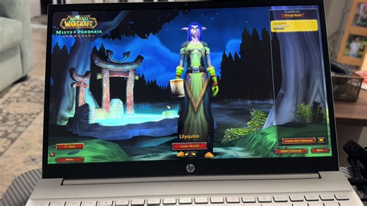 Starting WoW all over again. #wow #worldofwarcraft #darkelf #priestess | stealth elf