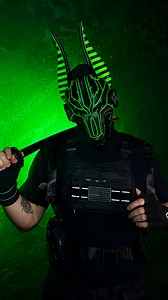 Cyberpunk Anubis Mask – Black & Neon Green UV Glow🦠 This Cyberpunk Anubis mask is a powerful blend of futuristic aesthetics and ancient mythology. Designed in black tones with neon green UV glow paint, it becomes a striking visual piece in daylight and glows intensely under UV light. Perfect for raves, cyberpunk parties, festivals, or techwear photoshoots. Whether you’re looking for cyberpunk interior decor or a dramatic apocalyptic cosplay accessory, this futuristic jackal mask inspired by anc