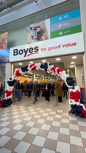 A huge thank you to all those who came down to the centre for the opening of Boyes today! This store is a fantastic addition to Middleton Grange and we can’t wait for the people of Hartlepool to come along and enjoy it. Happy shopping! #middletongrange #hartlepool #shoplocal #hartlepoolevents #supportlocal | Middleton Grange Shopping Centre