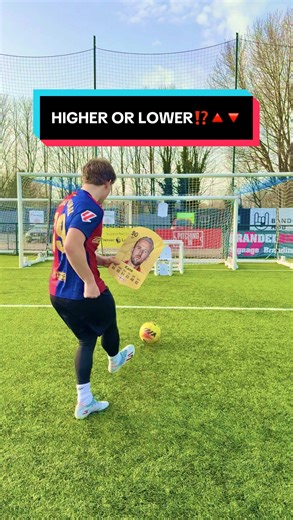 Football Higher or Lower Game