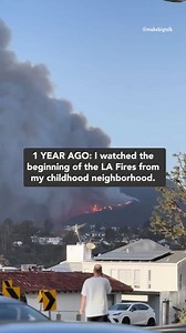 1 year after tragic fires, woman revisits LA residents who lost everything to share how they are doing