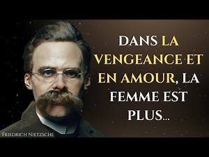 Les plus belles citations de Friedrich Nietzsche qui vont CHANGER VOTRE VIE | des pensées sages