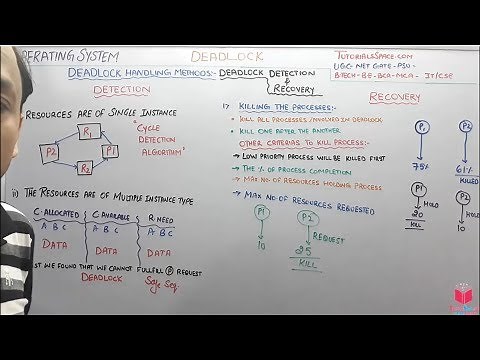 5.10- Deadlock Detection And Recovery Method In OS In Hindi | Methods To Handle Deadlock | NET-GATE