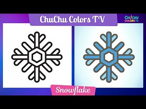 How to Draw a Christmas Snowflake for Beginners | Step-by-Step Holiday Art Tutorial