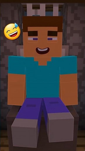 A Strange Night in Minecraft 🤣 #shorts #minecraft #minecraftanimation