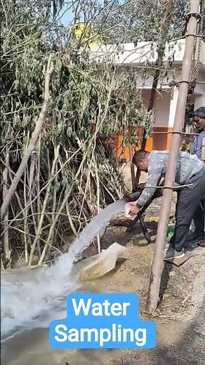 water sampling for testing