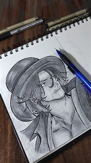 Draw Shanks (One piece) #sketching #drawing #onepiece #shanks