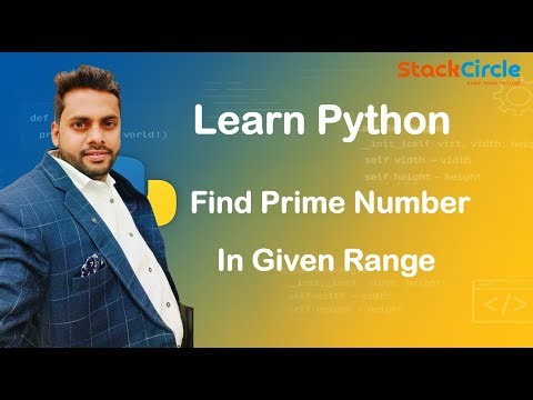 Python program to find all the prime numbers in the given range- by Dev Sharma