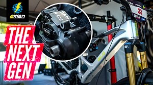 eBikes are developing at light speed and the races are the perfect spot to see what's at the cutting edge. Steve Jones got up close and personal with the product managers, mechanics, and racers of these machines to talk about how they are pushing for the bikes, batteries, motors, and tech to develop. | Electric Mountain Bike Network