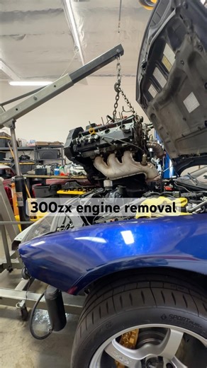 #300zx engine removal