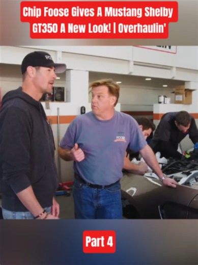 Chip Foose Gives A Mustang Shelby GT350 A New Look! | Overhaulin' | Part 4 #ChipFoose #MustangShelbyGT350 #Overhaulin #Mustang #StreetRacing