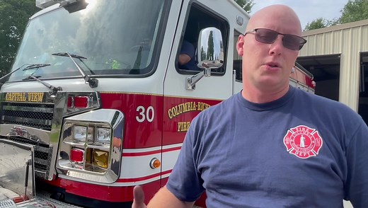 17K views · 516 reactions | Getting Engine 30 ready before we hit the road!  That includes loading hose! | Columbia Fire Department (SC) | Facebook