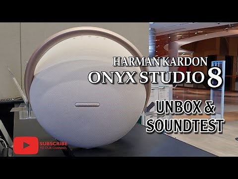 First look - Harman Kardon Onyx Studio 8 & Sound test