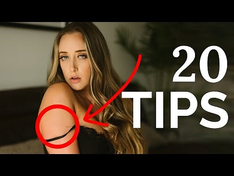 20 Boudoir Photography Tips in UNDER 12 Minutes