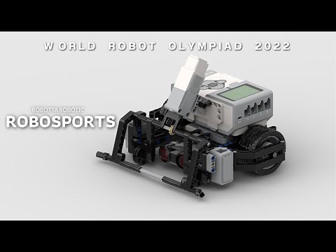 WRO 2022 Robosports on the LEGO Education Mindstorms EV3 🇹🇭 PART 1 | LEGO DIGITAL DESIGNER