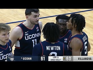 #1 UCONN vs Villanova College Basketball Game Full Highlights 2024