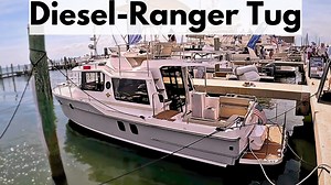 Diesel 29' Ranger Tug ¦ Trawlerfest Harbor Yacht Tours