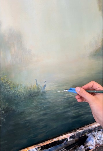 Understanding Translucent Layers in Painting