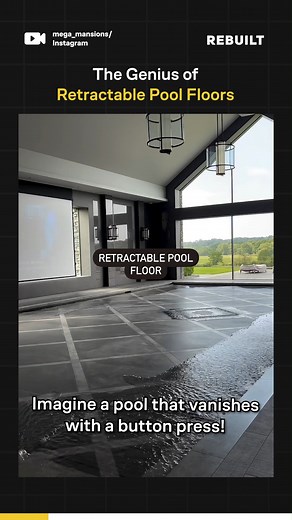 A retractable pool floor is an innovative space-saving solution that allows a swimming pool to be covered and used as a solid surface when not in use. This advanced mechanism provides enhanced safety, energy efficiency, and versatility, making it ideal for homes, hotels, and luxury spaces. With just the push of a button, the floor lowers to reveal a full-depth pool or rises to create extra functional space. It’s a perfect blend of technology and design, offering both aesthetics and practicality 