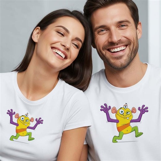 Funny Monster PNG - Cute Three Eyed Alien Sublimation - Whimsical Little Creature Shirt Design - Cartoon Digital Download - Etsy