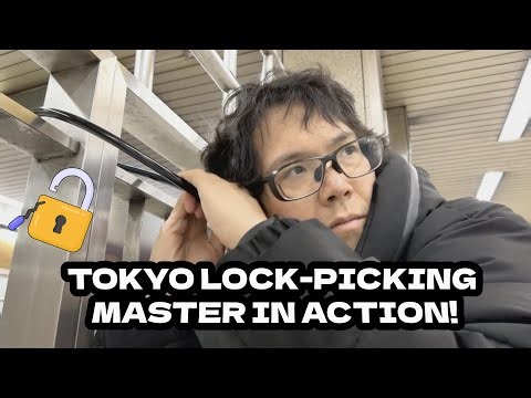 I PICKED A LOCK IN A TOKYO STATION?! 🚉🇯🇵 Brute Force Cryptography vs. Abandoned Meiwaku 🔒
