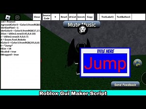 Roblox Gui Maker Script (Pastebin/MediaFire)