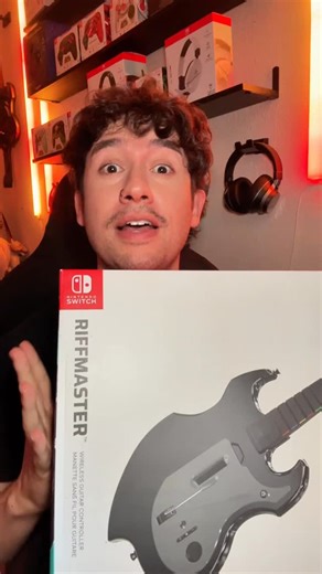 How to pair your Riffmaster Wireless Guitar with your Nintendo Switch or Nintendo Switch 2. #turtlebeach #gaming #gamersofinstagram #gamergram #nintendoswitch #nintendoswitch2 #fortnitefestival | Turtle Beach
