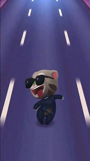 Agent Tom Hit a Raccoon #talkingtom #talkingtomgoldrun
