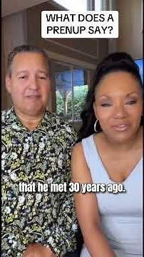WHAT DOES A PRENUP SAY?