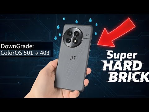 [Real-world verification]: OnePlus 13 will CRASH when downgrading the software: ColorOS 16.0.3.50...