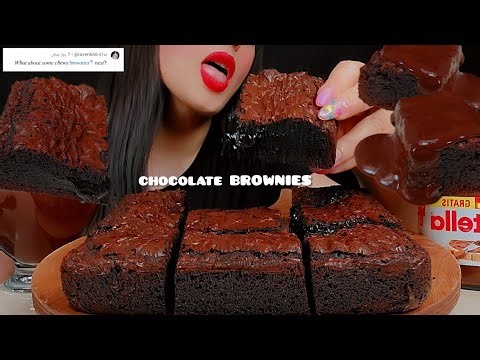 🍫BROWNIES | ASMR | MUKBANG |EATING SOUNDS |NOTALKING 🐾