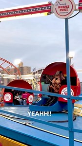On Mermaid Parade Day, we had a very unusual rider on our Tilt-A-Whirl: a life-size cockroach named Roachelle 🫨 Before you say 'Ewww!', check out this hilarious reel by its creator Lauren McFall (@themcfall). Thanks for visiting us in Coney Island at Deno's Wonder Wheel Amusement Park! | Deno's Wonder Wheel Amusement Park