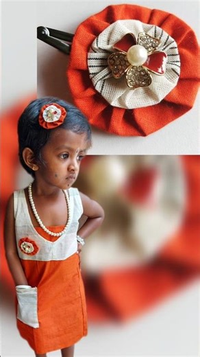 Turn Scrap Fabric into Cute Hair Clips!