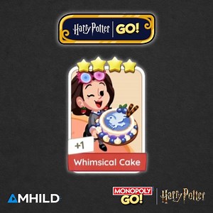 Whimsical Cake – MONOPOLY GO 4-star Sticker/card - Etsy