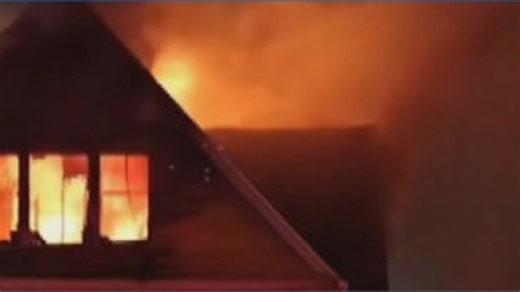 Crews battle house fire in Buffalo