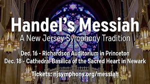 Get your tickets now for Handel's Messiah, showing December 16th and 18th featuring the Montclair State University Singers! https://www.njsymphony.org/events/detail/handels-messiah-2022 #njsymphony100years #Messiah | New Jersey Symphony