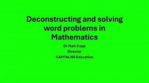 Year 2 Australian Curriculum (Version 9.0) Mathematics - Word problems