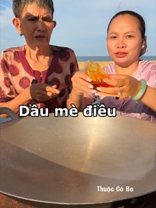 Nấu bún riêu từ mắm ruốc muối xổi ngoài trời tại làng Búng | mắm ruốc muối xổi