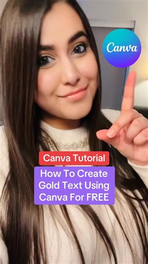 Comment “100” ⬇️ To Learn Canva Faster 🫶🏻 Canva Tutorial - Create Gold Glitter Text On Canva For FREE!!! This Gold Text Effect Can Be Applied To Any Font Style On Canva! #canvatutorial #canvatips #canvaforbeginners #canvaforsmallbusinesses #cavahacks | Inuri Munasinghe
