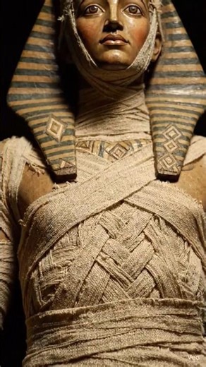 bandages of Egyptian mummies #fact #shortsfeed @certified_baka0_o
