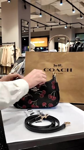 Coach cherry bag 🍒 New arrivals of coach bags Send a Direct message to (WhatsApp ‪ 1(369) 214‑5404‬)place order and make enquiries. All shipment are sent by FedEx, USPS and UPS. Tracking information will be provided and updated once an order has shipped #coachbag * - *#coachbags * - *#coachbagunboxing * - *#coach* _ *#coachoutlet *