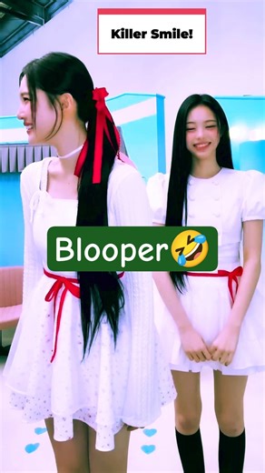 Killer-Smile Blooper 😂🥰 #kpop #kpopidol #dance #viral #tiktok #shortsfeed #duet #reels #blooper