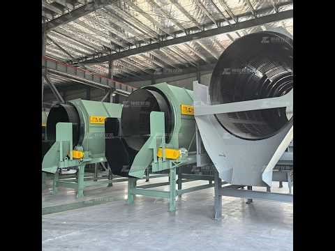 Giant Trommel Screen: Heavy-Duty Rotary Drum for Waste & Mining Sorting