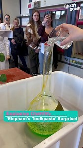 Explosive Elephant’s Toothpaste Experiment! Chemistry in Action!