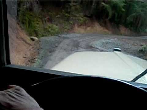 Log hauling western Oregon