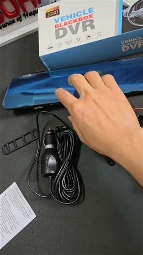 Kamera Mobil Spion 4.5” dengan Sistem Dual Cam, Rekaman 1080P Jernih, Sensor G, Mode Malam Cerah