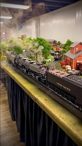 Double Vision…..line!!! 2 Large Model Steam Locomotives